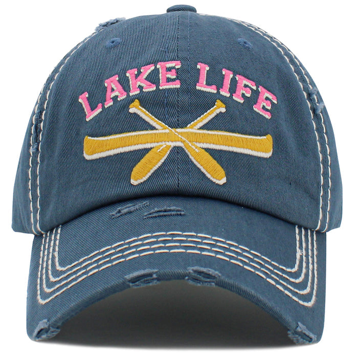 1486 - Lake Life Hat - Blue
