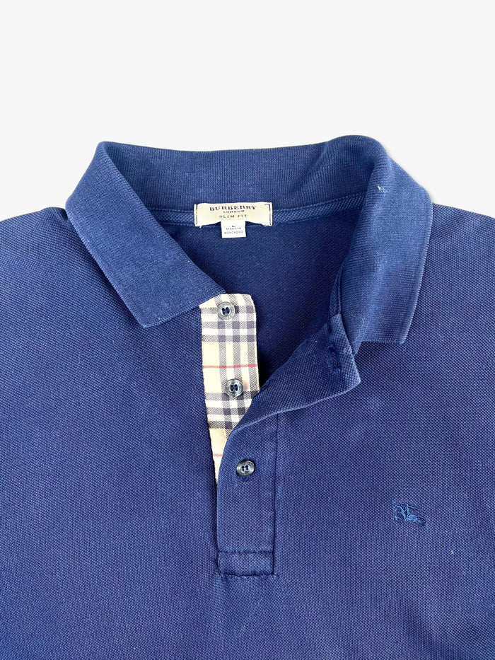 2000s Burberry Long-sleeve Polo Shirt