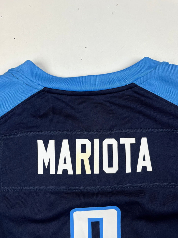 2015-2016 Women's Nike Tennessee Titans Mariota NFL Home Jersey