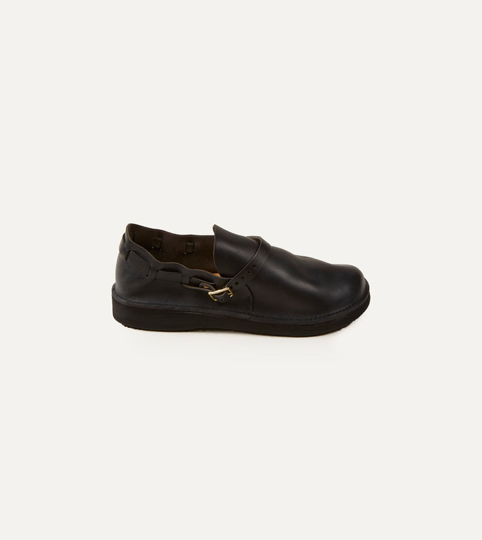 Aurora Shoe Co. Middle English Black Full Grain Leather Shoe