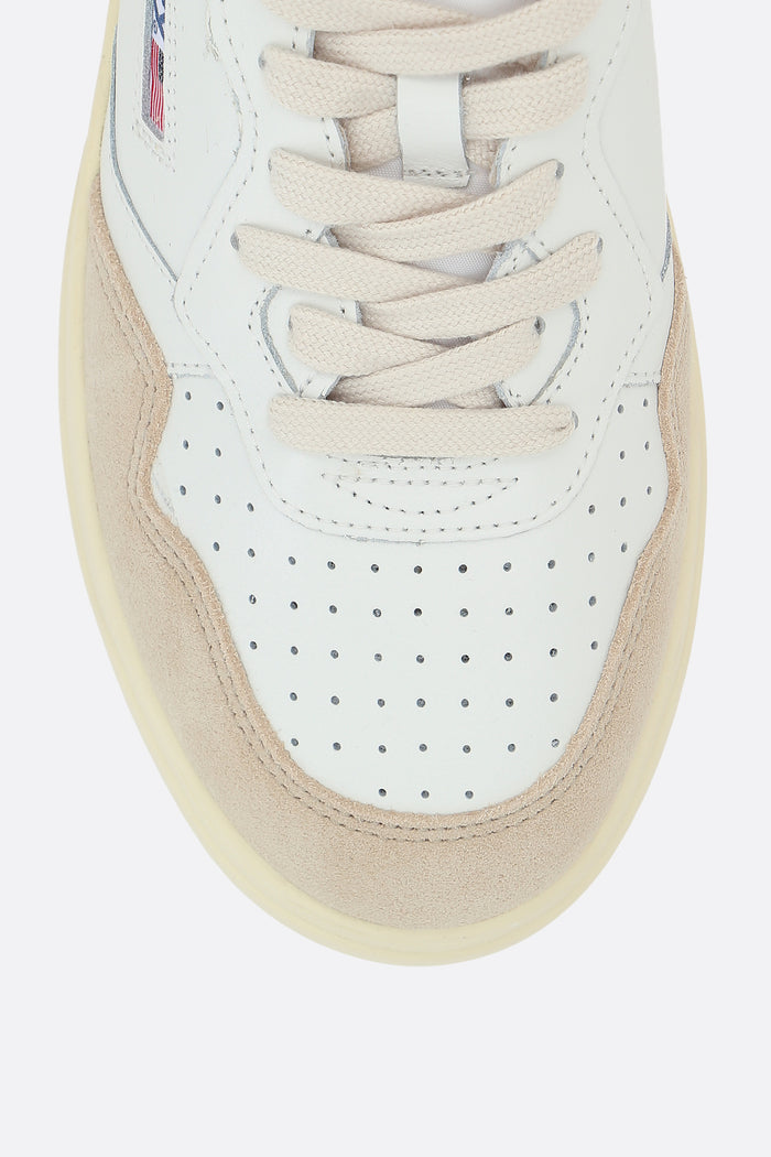 Autry Medalist sneakers in smooth leather and suede
