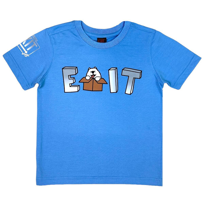 (B) EXIT 889 T-SHIRT - EX-919 - LIGHT BLUE