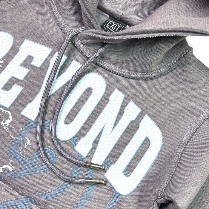 (BOYS) EXIT "BEYOND" FLEECE HOODIE - EX-1016 - GREY