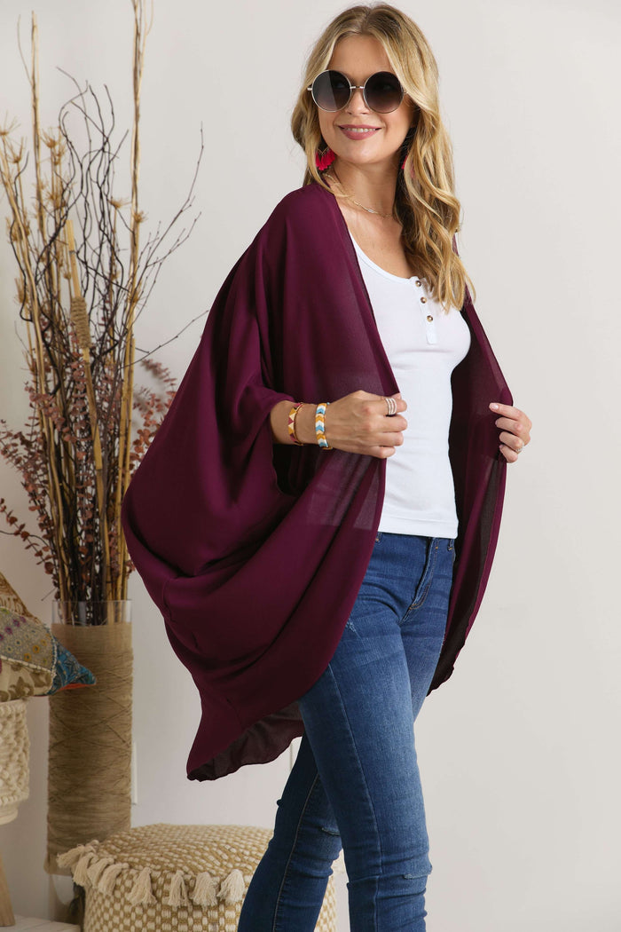 Coastal Chic Kimono Cardigan
