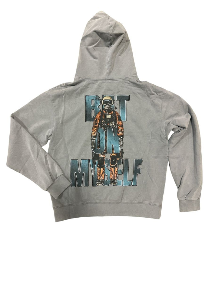CONCEPT "SKIER" HOODIE - CH_017 - WASH GREY