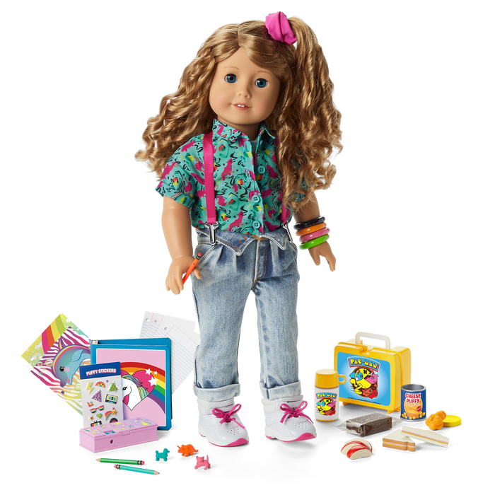 Courtney's™ PAC-MAN™ Lunch Set for 18-inch Dolls (Historical Characters)