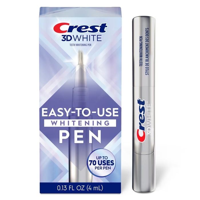 Crest 3DWhite Teeth Whitening Pen Mini - 2ml pen: Contains Hydrogen Peroxide, Whitening Gel