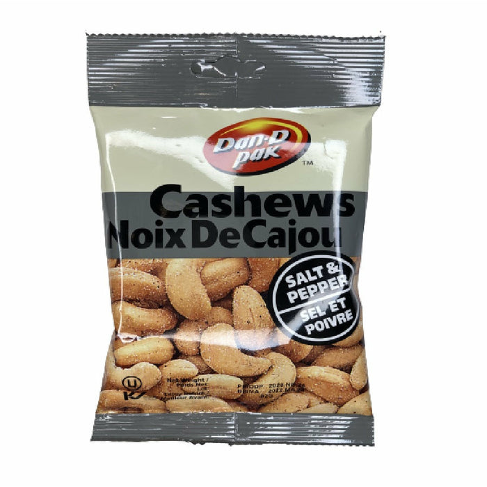 DAN-D PAK - Salt & Pepper Cashews - 82g