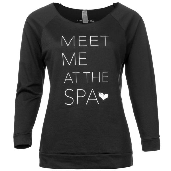 DISCONTINUED - Meet Me at the Spa Women's Sweatshirt | Lucky Owl