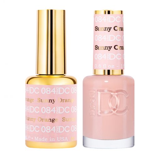 DND DC Gel Nail Polish Duo 084 - Sunny Orange