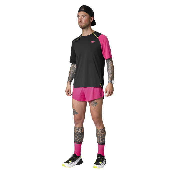 DYNAFIT DNA SKY SHORTS PINK GLO HOMBRE