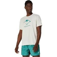 ASICS FUJITRAIL LOGO SS BIRCH WHITE HOMBRE