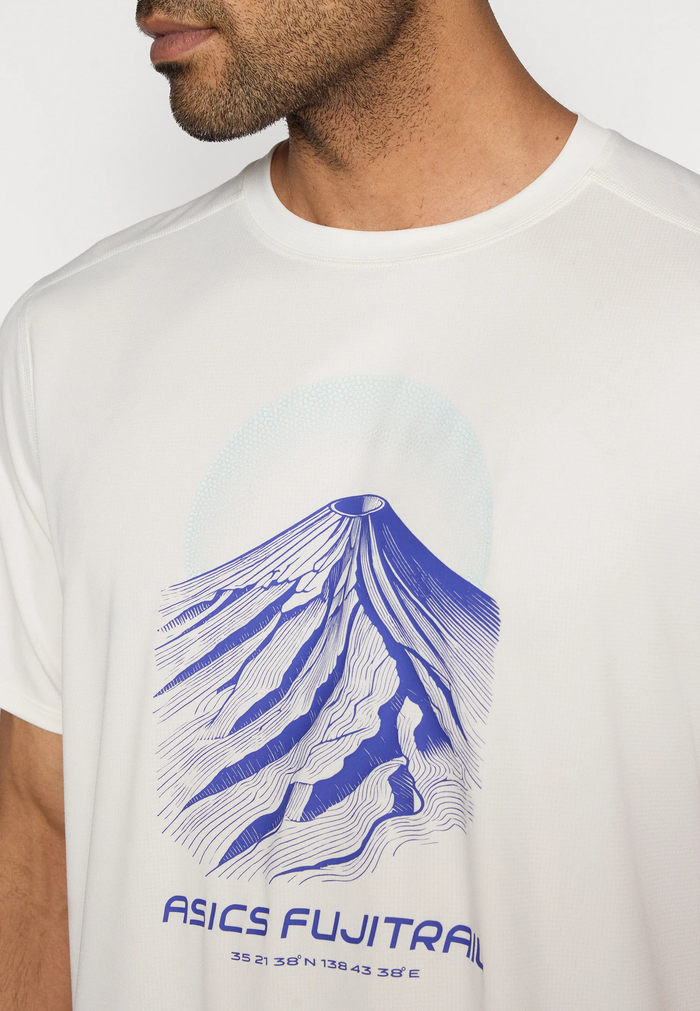 ASICS FUJITRAIL LOGO TOP CREAM COOL GREYHOMBRE