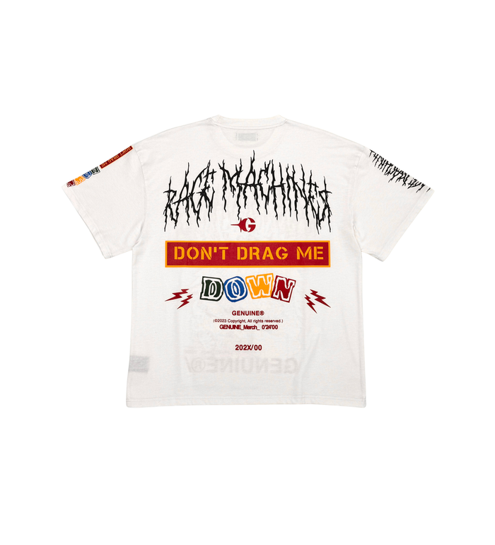 GENUINE "DON'T DRAG ME" T-SHIRT - GN6192 - NATURAL