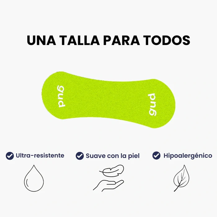 GUDSPORT 30 TIRAS NASALES AMARILLAS