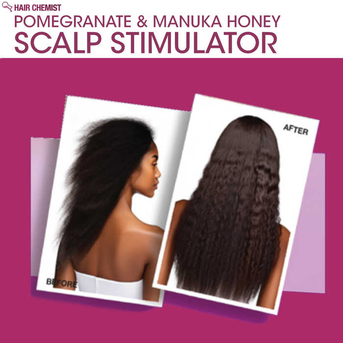 Hair Chemist Pomegranate & Manuka Honey Strengthening Scalp Stimulator 7.1 oz.