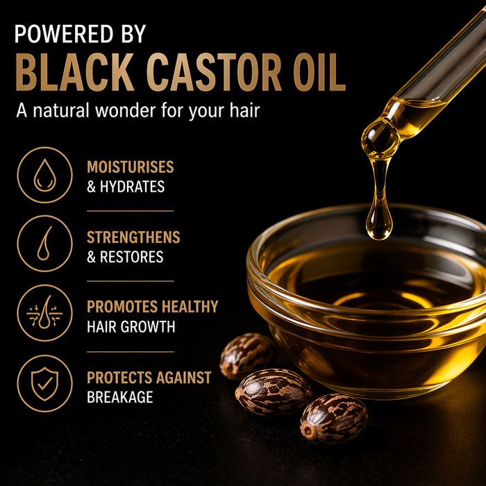 KEISHA Jamaican Black Castor Oil Hair Mask 200ml | Deep Repair, Growth & Anti Hair Fall Treatment for Dry, Damaged & Frizzy Hair