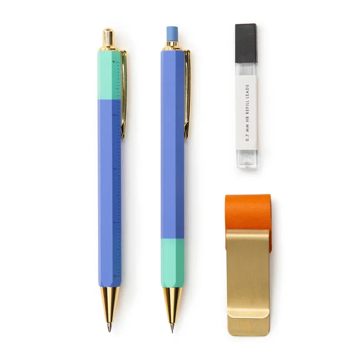 KIKKERLAND Mechanical Pen & Pencil Set