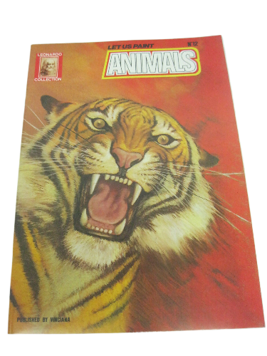 Leonardo Collection Art book Let Us Paint Animals #12--Published by Vinciana
