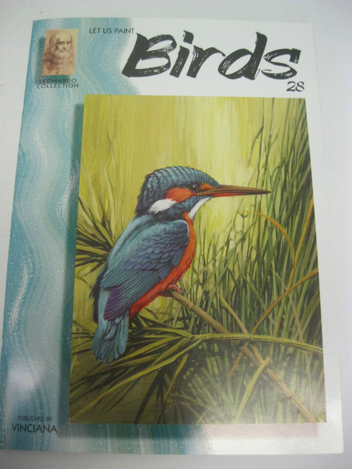 Leonardo Collection Art book Let Us Paint Birds #28--Published by Vinciana