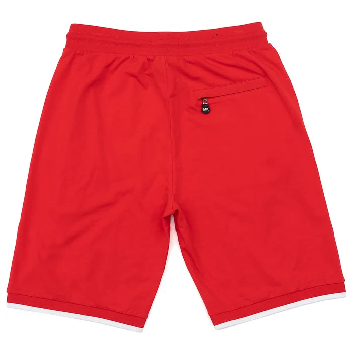 MAKOBI RICCI CORE POLO SHORT SET - M344SET - RED