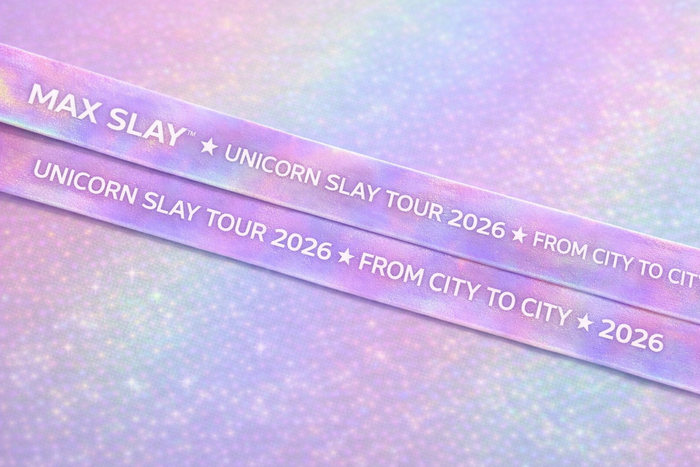 MAX SLAY™ Holographic Tour Lanyard (2026 Limited Edition)