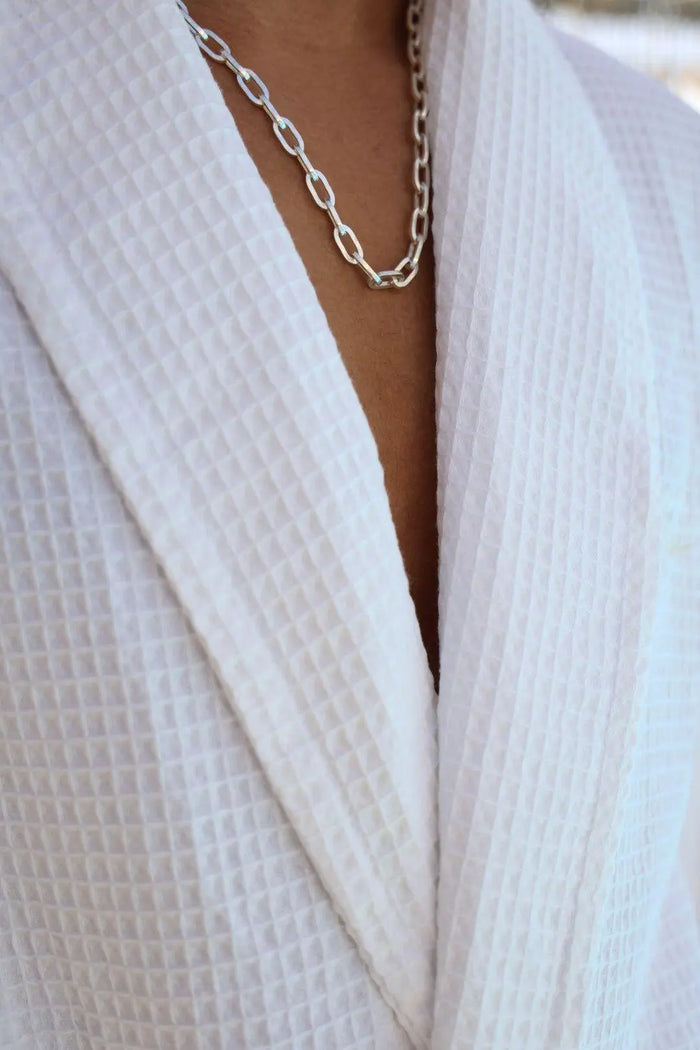 Piqué Elliptical Eye Robe TFU-TFU shop