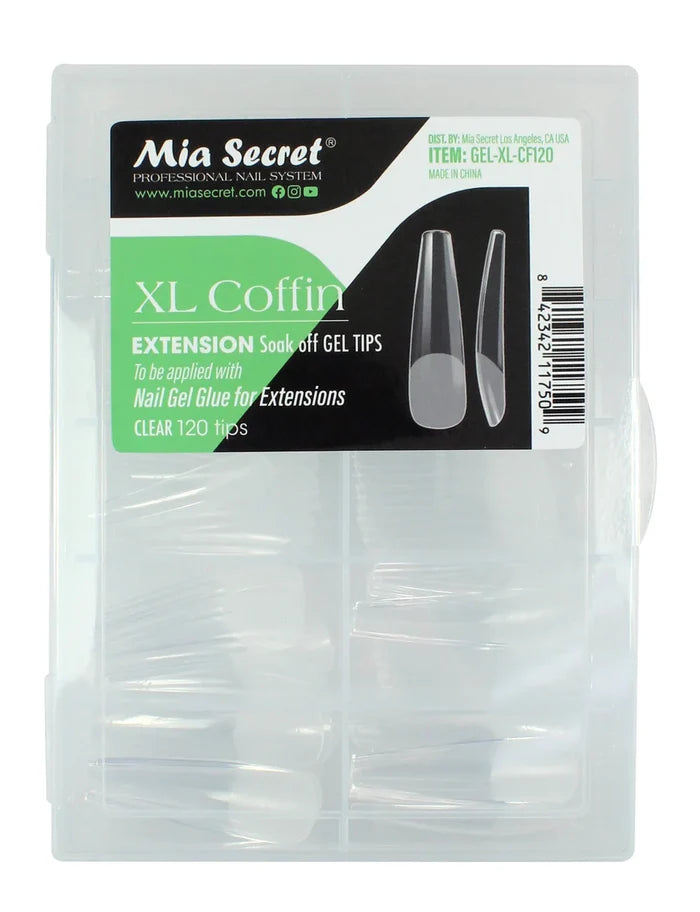 Mia Secret Gel Tips - 5 Shapes