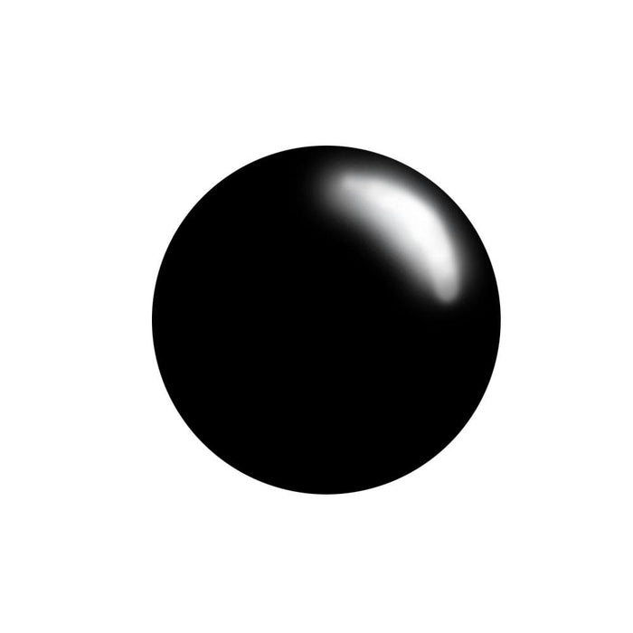 NEW and IMPROVED Sticky Polish 01 - Black 10ml | Clear Jelly Stamping Polish