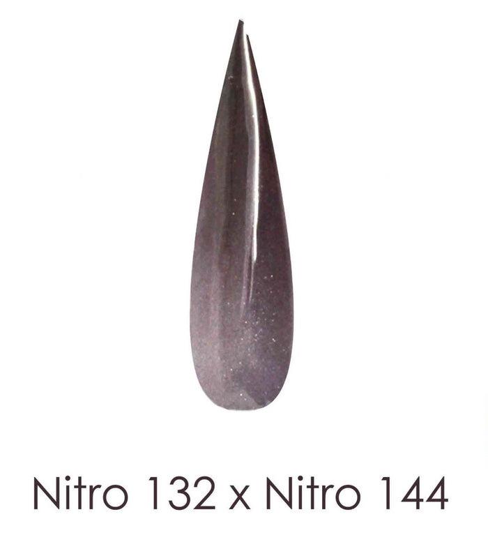 Nitro Dipping Powder - Set of 2 Ombre Colors 2oz/Jar - BROKEN BONE (NT132 X 144)