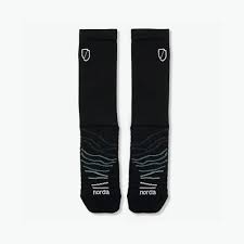 NORDA SOCKS BLACK WHITE