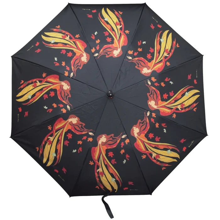 OSCARDO - Indigenous Designer Umbrella - Leaf Dancer