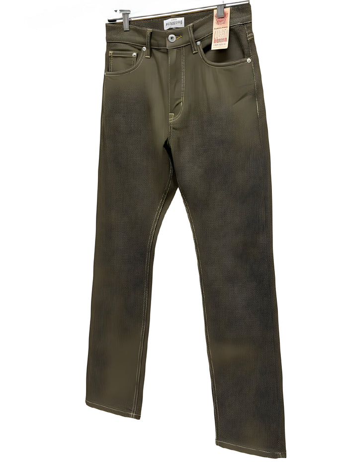 PJ MARK STRAIGHT FIT JEANS - 41850 - OLIVE