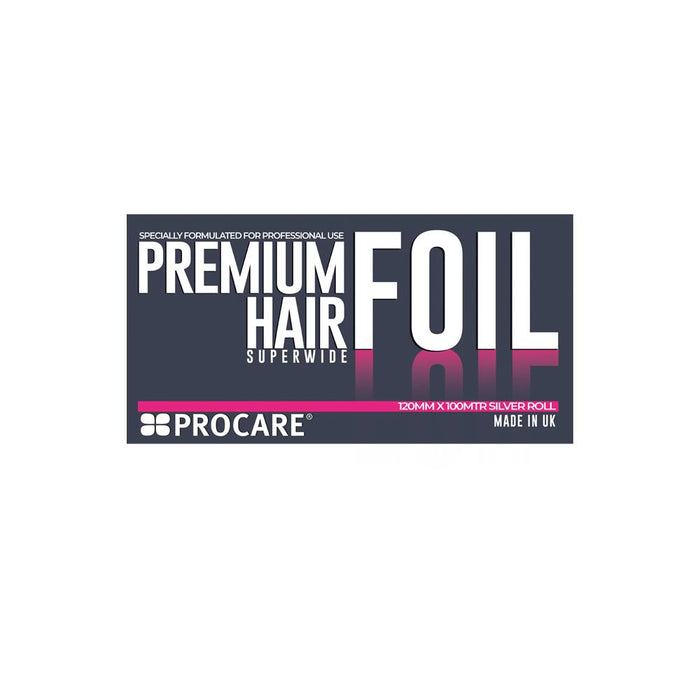 Procare Superwide Aluminium Foil 100m - Silver