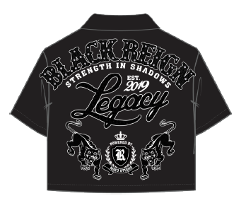 ROKU STUDIO - BLACK REIGN WOVEN SHIRT -RK1482112 - BLACK