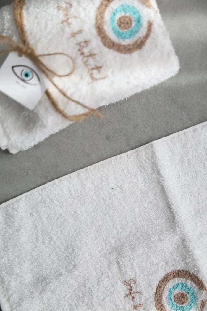 Hand Towel 4 package - Round Sand Eye TFU-TFU shop