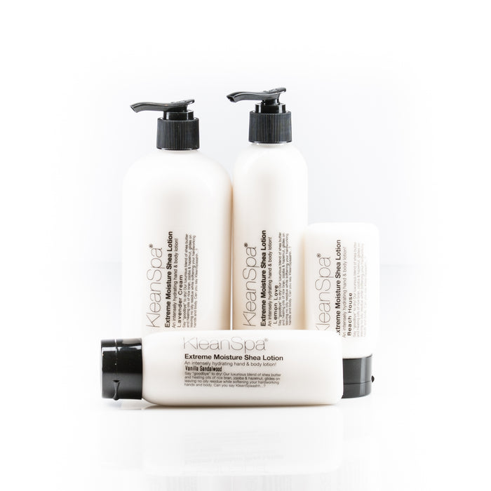 multiple bottles of Gypsy Rose shea lotion