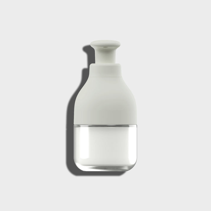 White Hand Wash Refillable Bottle from Fussy on a white background