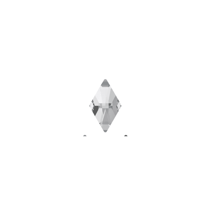 Swarovski Nail Art Clear Rhombus Crystals 5pcs