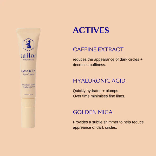 Tailor Skincare Awaken Caffeine Eye Cream 15ml
