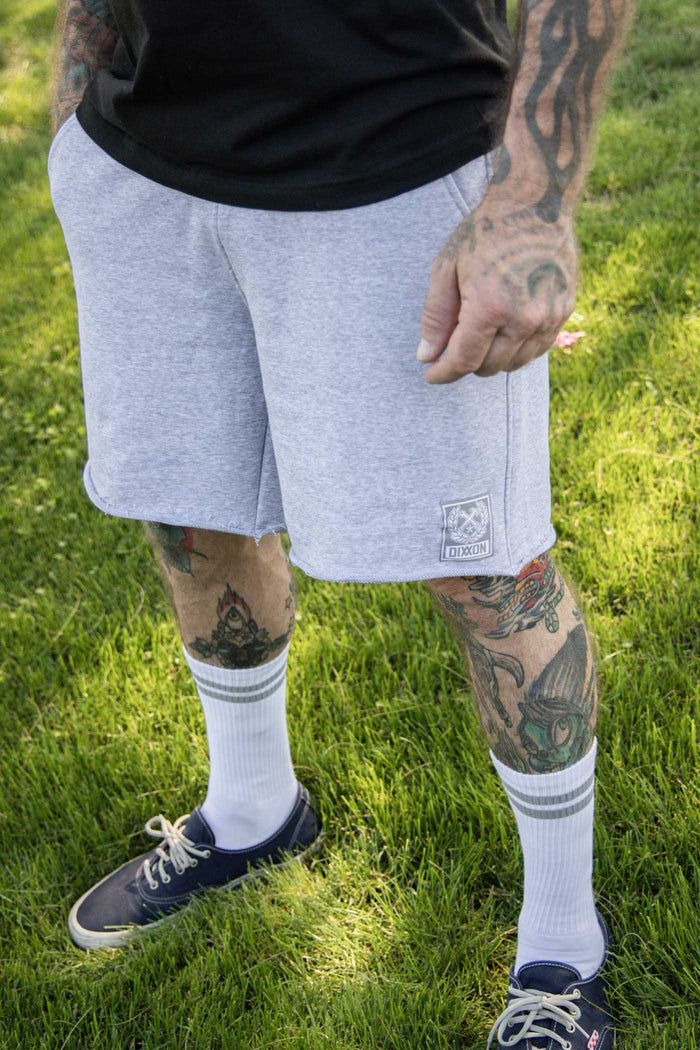 Terry Shorts 2.0 - Light Heather Grey