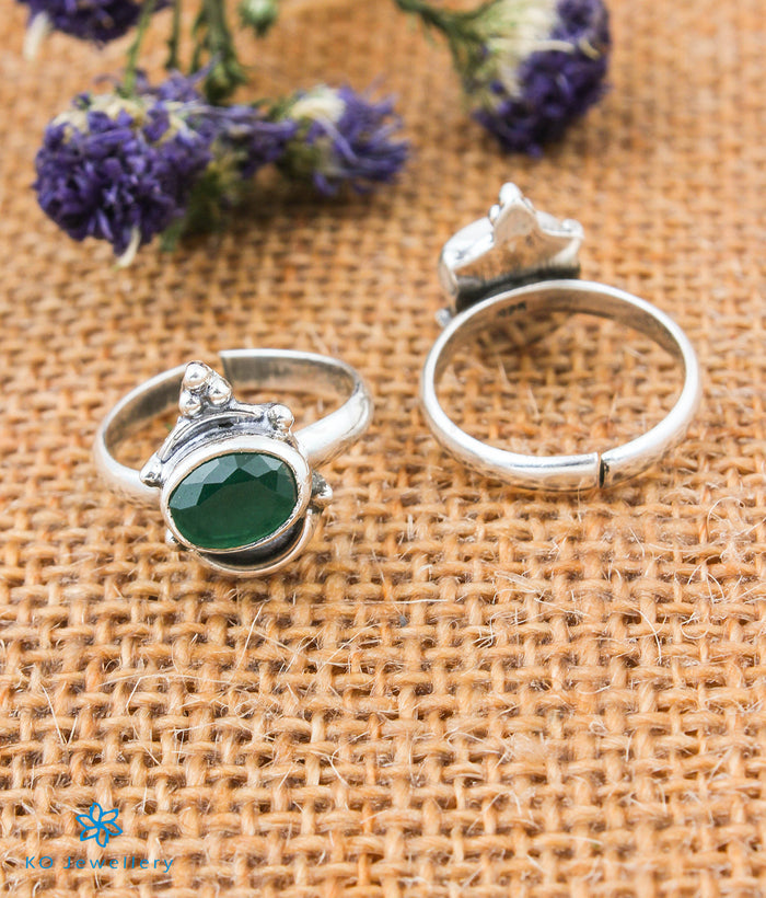 Mira Silver Toe-Rings