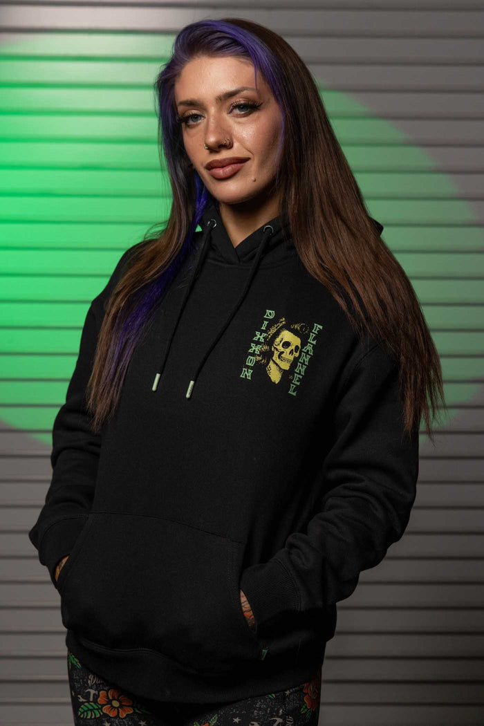 The Queen Womens Pullover - Black