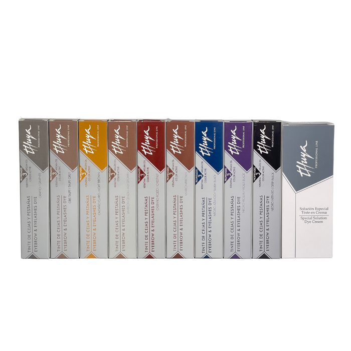 Thuya - Dye Kit (All 9 colours + Special Dye Solution Cream Oxidant)