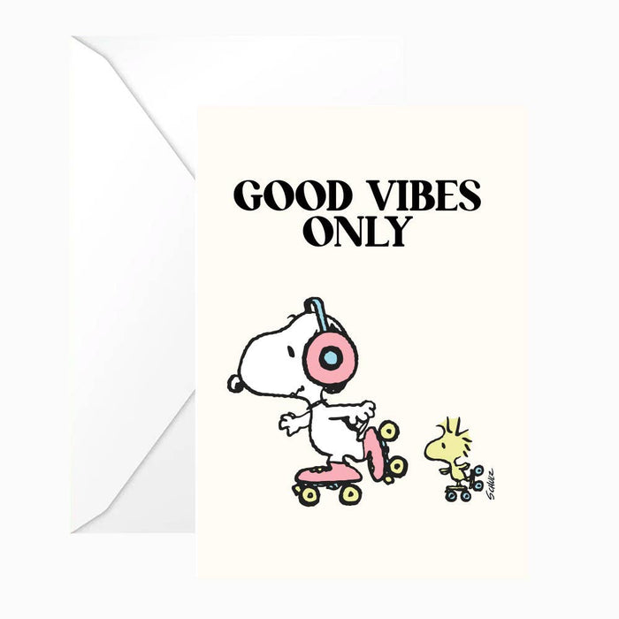 Titlee - Snoopy "Good Vibes Only" Card