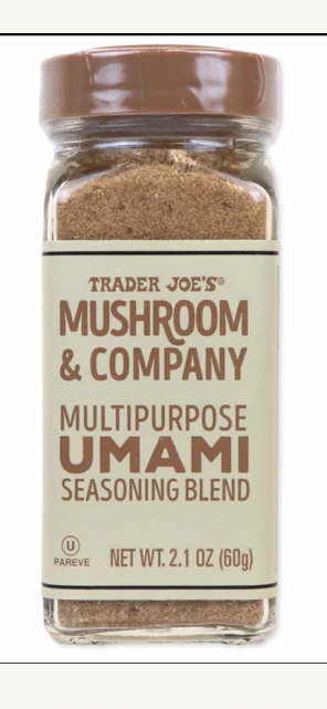 Trader Joe’s Mushroom & Company Multipurpose Umami Seasoning Blend