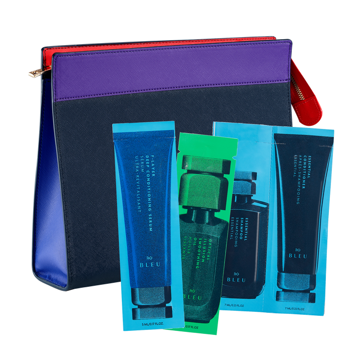 Travel Bag & R+Co BLEU Sample Set