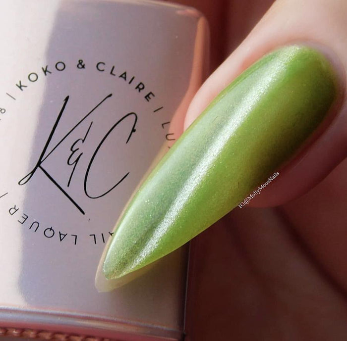 199 - Fresh Celery ~ Cateye | Koko & Claire Gel Polish