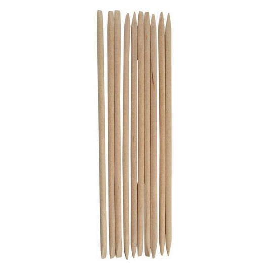 3" Orange Cuticle Sticks | 100 count | Wax & Nail Tool