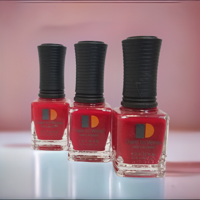 3 REDS SHADE LeChat Dare to Wear Regular Nail Polish - 0.5oz/15ml